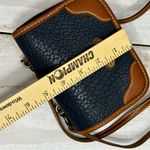 Esprit Navy and Brown Crossbody Belt Bag Fanny Pack GenX Small Preppy Concerts Photo 11