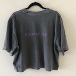 Coach Rave Bear Garment Dye Cropped Cotton T Shirt, Size Large Photo 5