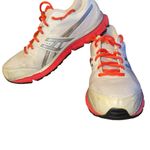ASICS  Gel Flash White Red/Orange Women’s Gym/Running Shoes Size 8.5
EUC Photo 1