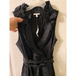 Maurice's Gorgeous NWT:  Black ruffle neck wrap Dress size 14 Photo 2