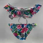 Ymi  Swimwear Tropical Bandeau Bikini Photo 1