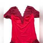 We Are HAH  Top Heavy Bodysuit Rouge Red Size Small NWT Photo 1