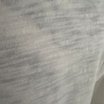 Chico's Chico’s Size 2 Large White Hi Lo Short Sleeve Top Photo 5