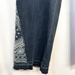 Midnight Velvet Plus Size 16 Jeans Embroidered Flare Bell Bottom Hippie Boho 624 Blue Photo 3