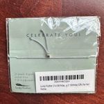 NWT LUCKY FEATHER FUn Twenty One 21 21st Birthday Beaded Bracelet 14K Gold Photo 3