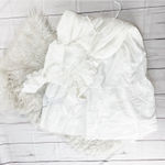 Sea New York Women's Shannon White Scallop Dress Open Back Size Large Photo 6