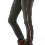 Volcom Vintage Y2K “Stoney Skinny” jeans with red printed trim / 3 / Excellent Condition Photo 0