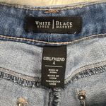 White House | Black Market  rhinestone embellished girlfriend jeans Photo 6