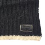 Coach  🔃 Signature Black Scarf Photo 4