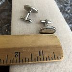 Vintage Silver tone cuff link Photo 3