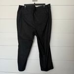 Lane Bryant Women’s 20P Black Silver Pull on Plus Size Pants Photo 3