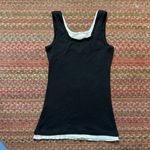 VTG RETRO MLB ARIZONA DIAMONDBACKS BASEBALL TANK TOP FAUX DOUBLE LAYER Black Size L Photo 4