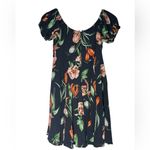 ASTR the Label Navy Floral Mini Dress Photo 2