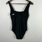 Shape FX One Piece Swimsuit Black 8T Shaping Tummy Control Classic Minimalist Size 8 Photo 3