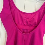 Love & Sports Pink Textured One‎ Piece Swimsuit Size Medium Photo 4