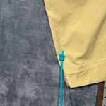 Nike VTG Y2K  71 Yellow Ankle Track Pants Athletic Nylon Zip Pockets Women's S Photo 7