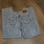 Levi's Blue Straight Jeans Classic Style Photo 2