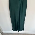 BHLDN Anthropologie  Satin Cowl Neck Emerald Green Midi Slip Dress Size 2  Photo 13