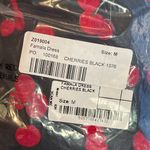 Motel Rocks Famala Mini Dress in Cherries Black, Medium - NWT Photo 8