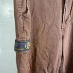 Baleno Casuals Women’s Brown Cargo Pants Adjustable Waist Size Large Photo 3