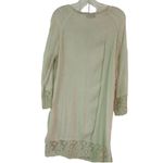 DOLCE BIANCA ITALIA DRESS LIGHT GREEN LACE ACCENTS SIZE LARGE Green Photo 1