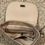 Merona Elegant Tan Faux Leather Crossbody Bag Photo 4