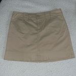 st. john's bay St. John’s Bay Stretch Khaki Skirt Skort Size 10 Photo 0