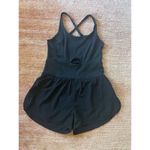 Nylon Romper Black Jumpsuits & Tracksuits for Women Sleeveless One Piece Sz L Size L Photo 1