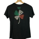 Nike  Black Shamrock Shuffle Graphic 8K Short Sleeve Athletic T-Shirt XS Photo 0