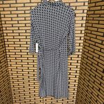 Emma & Michele ‎ Black And White Wrap Style Dress Size Large Photo 1