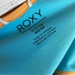 Roxy NWOT  Bachelor Button Colorblock Party One Piece Swim Suit Photo 5