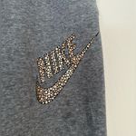 Nike  Gray Joggers with Gold Logo size M Photo 4