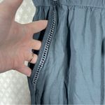 Pact Blue Organic Cotton High Rise Pants Photo 3