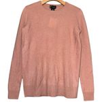 C by Bloomingdale’s NWT Women’s S Tea Dusty Pink 2 Ply Cashmere Crewneck Sweater Photo 1