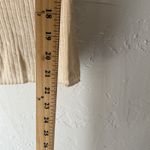 J Crew Tank Top Y2k Small Beige Ribbed Knit Sleeveless Sweater Vest Layering Photo 4