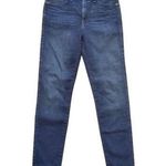 Madewell Madwell Jeans Women 27 Dark Wash Denim 10” High Rise Skinny Pants EUC Classic Photo 0