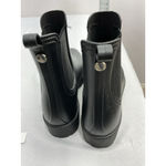 Nautica Womans Sigrid Pullon Ankle Boots 7 Black Elastic Chunky Heel NWOT Photo 4