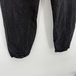 Old Navy  Extra High Rise Black Balloon Jeans Size 4 Tall Distress Photo 8