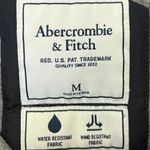 Abercrombie & Fitch Black Long Sleeve Hoodie Hooded Windbreaker Coat Jacket M Photo 2