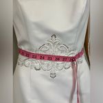 David's Bridal David’s bridal 👰 Elegant White Strapless Wedding Gown with Veil & Tiara Set Photo 7