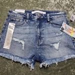 Tinseltown  Hi-Rise The Mom Denim Shorts Photo 0