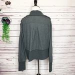 Champion  Gray Cropped Full Zip Thumbhole Athletic Jacket Women’s Size XXL Photo 7
