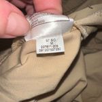 Nike Women's Capri Cargo Shorts Size M (8/10) Tan/Khaki Adjustable Drawstring Photo 6