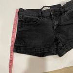 Abercrombie & Fitch Black Denim Cuffed Jean Shorts Size 4 / 27 Photo 4