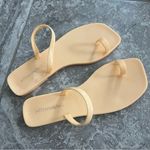 Jeffrey Campbell Toe Loop Sandals Light Orange Size 8 NEW Photo 3