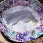 Free People NEW movement Digital Blooms Bucket Hat Electric Violet Colors NWOT Photo 5
