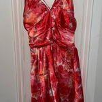 SheIn Pink and White Floral Top Photo 0