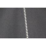 Escada Blazer Rhinestone Crystals Zipper Wool Jacket Black Lined Size 34 Small Photo 5