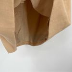 Vintage Liancarlo Strapless Silk Linen Dress Size 8 Tan Photo 8