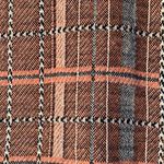 ZARA Madras Top Women Size Medium Burnt Orange Black & Beige Photo 2